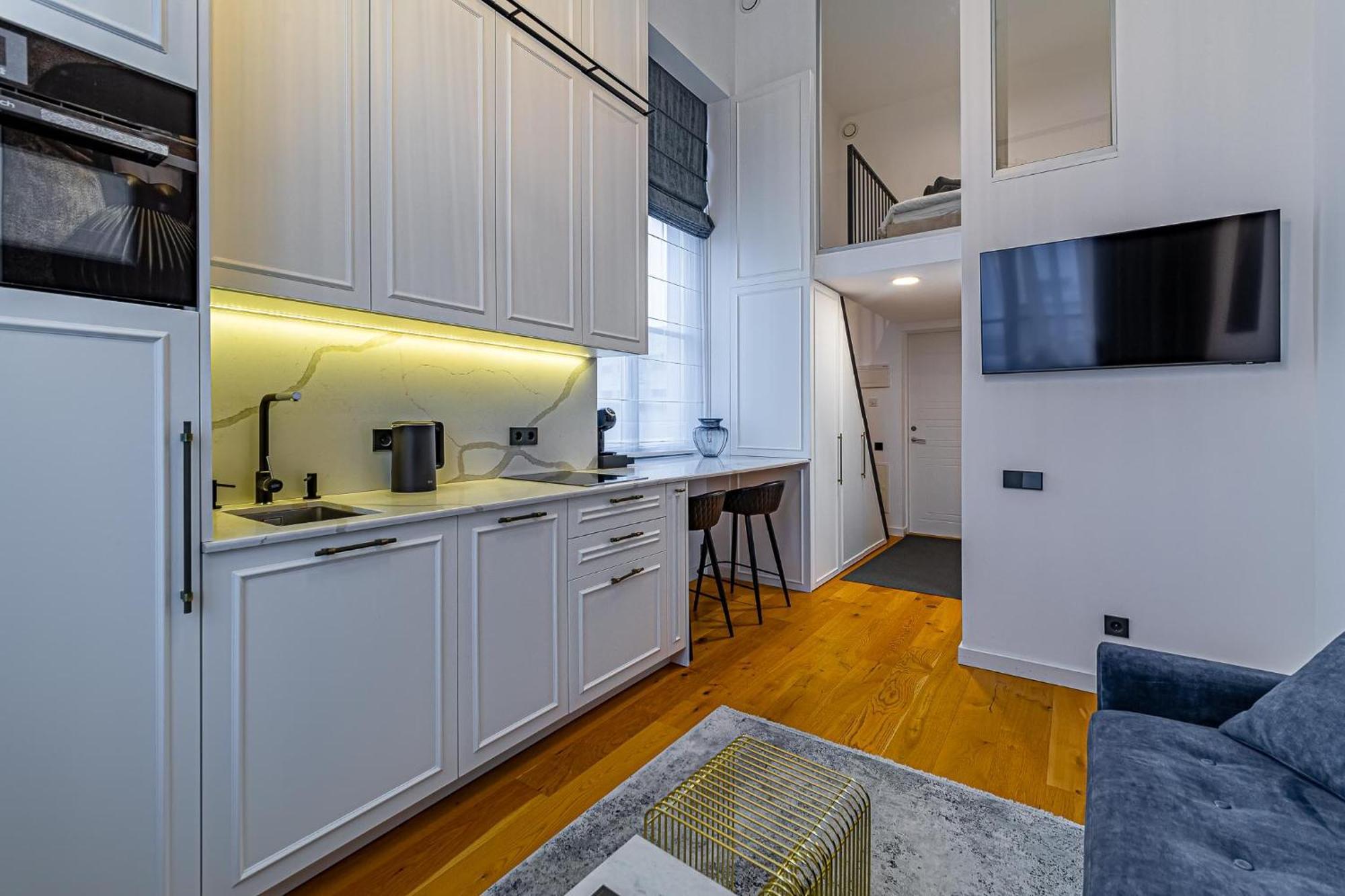 Ministerija Loft Apartment With Parking & Ac 考纳斯 外观 照片